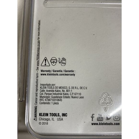 New Klein Tools Bent Trimmer 23008 Forged Steel Shears Light to Medium Duty - Picture 4 of 8